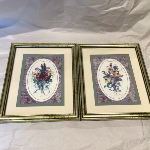 Heartfelt Collection A. Renee Dollar May and December matted, framed prints