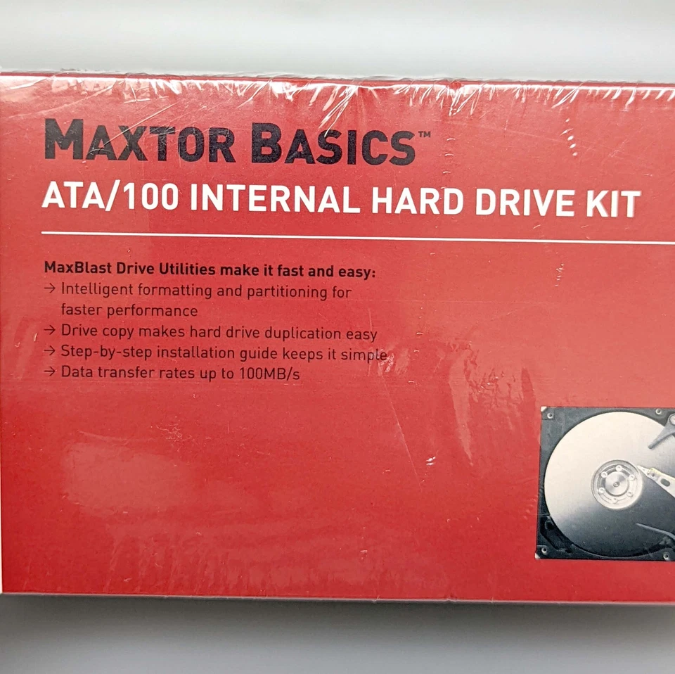 New Maxtor Basics ATA/100 Internal Hard Drive Kit 300GB 16MB Cache 7200RPM - Image 3 of 4