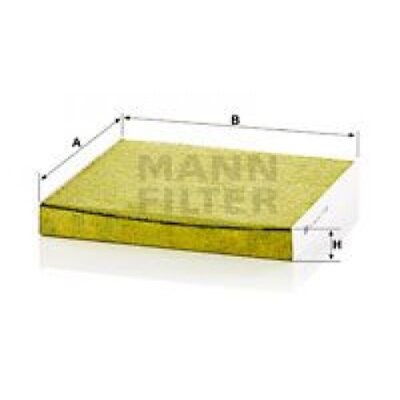 Filter, cabin air FreciousPlus MANN-FILTER FP2358
