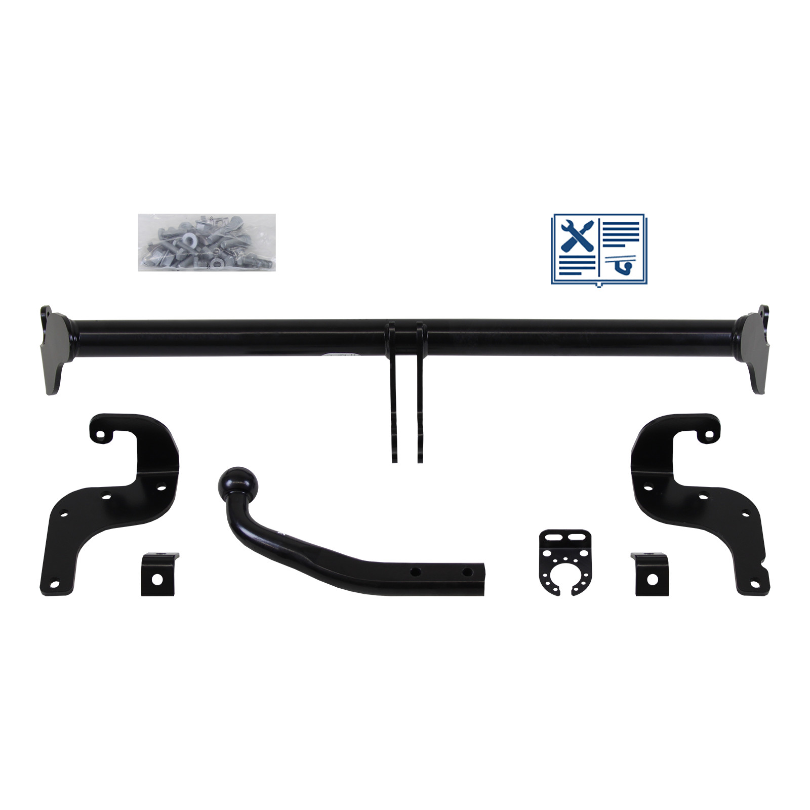 Attelage Citroën C4 Cactus 14 avec faisceau multiplexé 13 broches pour remorque stable - 2