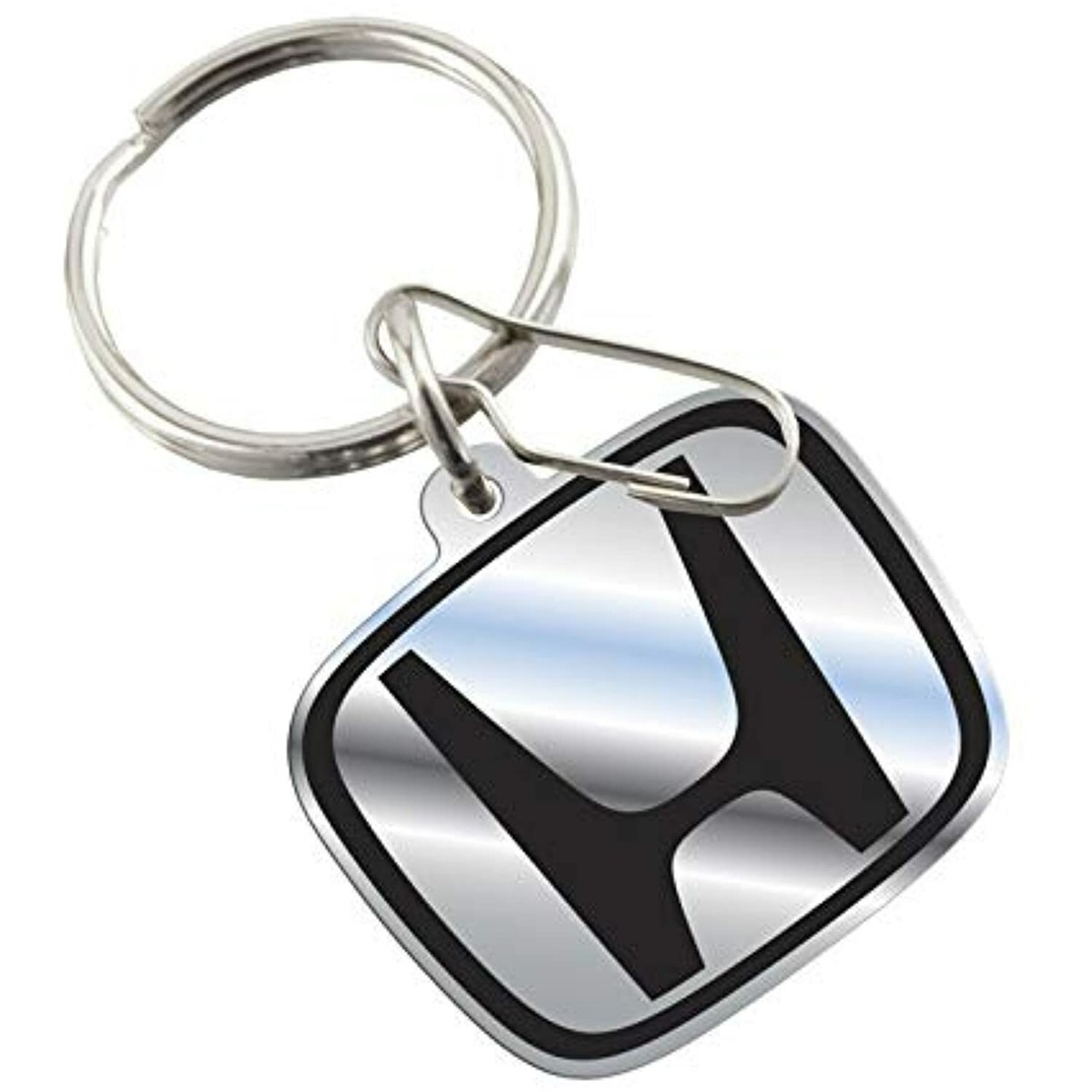 Official Honda Logo Enamel Metal Keychain | Plasticolor 4279 | UPC