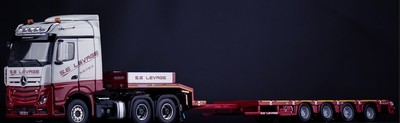 IMC MODELS - MERCEDES BENZ Actros Streamspace 6x4 SE LIFTING and Nooteboom MC...