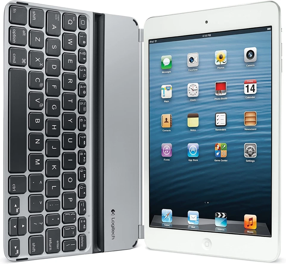Logitech Wireless Ultrathin Keyboard Cover iPad mini  Silver - Image 4 of 4
