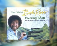 Bob Ross Coloring Book The Colors of the Four Seasons
