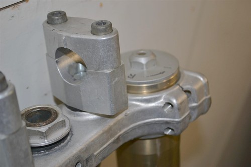 2001 Husqvarna TE 400 570 WR 125 250 360 Front Suspension Forks Triple Tree 45mm - Picture 5 of 16