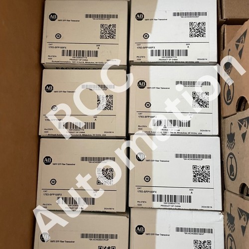New Sealed Allen Bradley 1783-SFP100FX /A SFP Fiber Transceiver. Original Unit - Picture 3 of 3