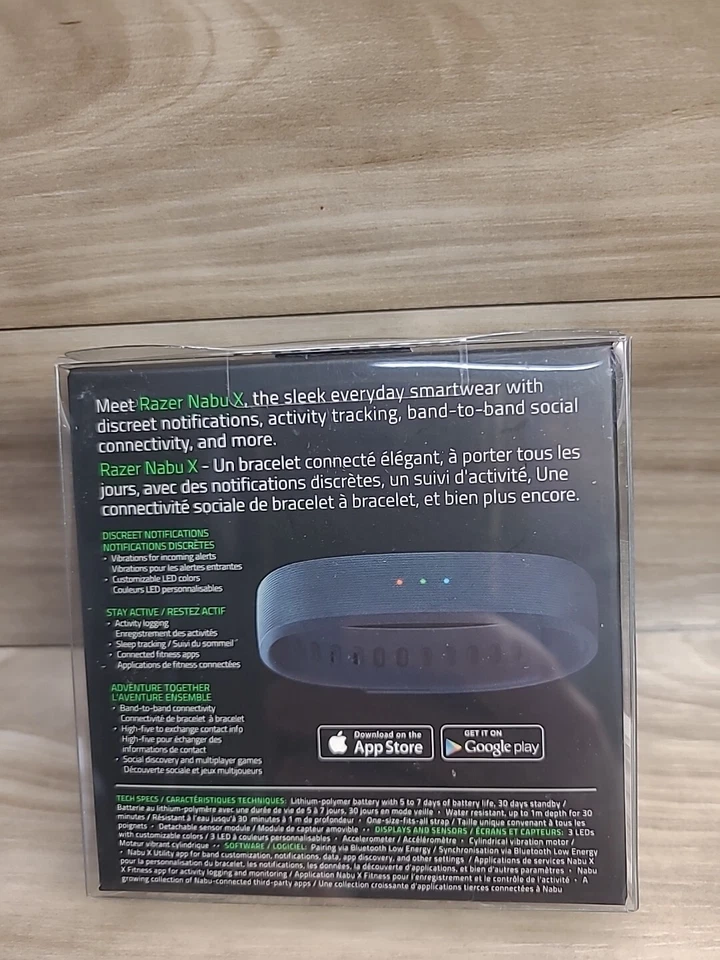 批量 9 件 全新 雷蛇 Nabu X 智能手环 健身 活动 智能手环  — 第 4/4 张图片