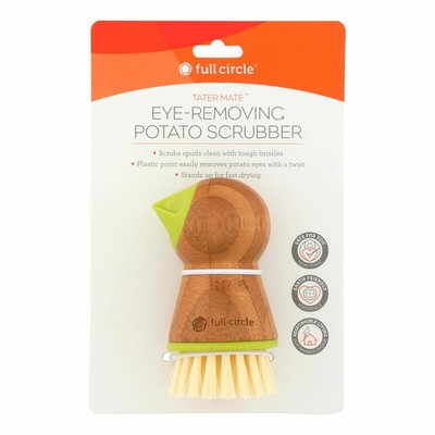 Full circle Home tater mate potato brush with Eye remover - case of 6 (850166002529)