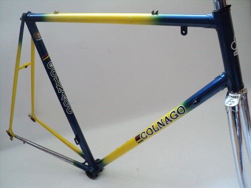 Vintage 80s COLNAGO EXPORT frame set CRACKED cadre rahmen telaio super master