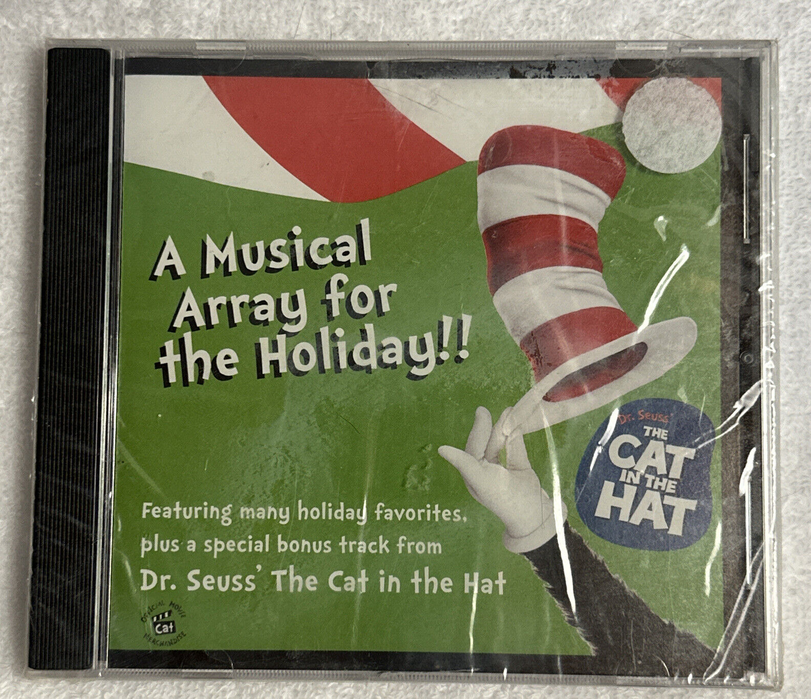 A Musical Array for the Holiday CD 2003 Dr Suess' The Cat in the Hat SEALED 
