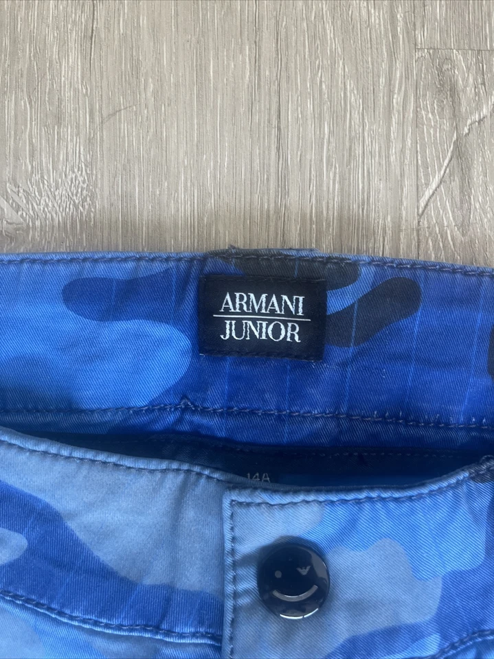 Armani Junior Camo Shorts - Image 2 of 4