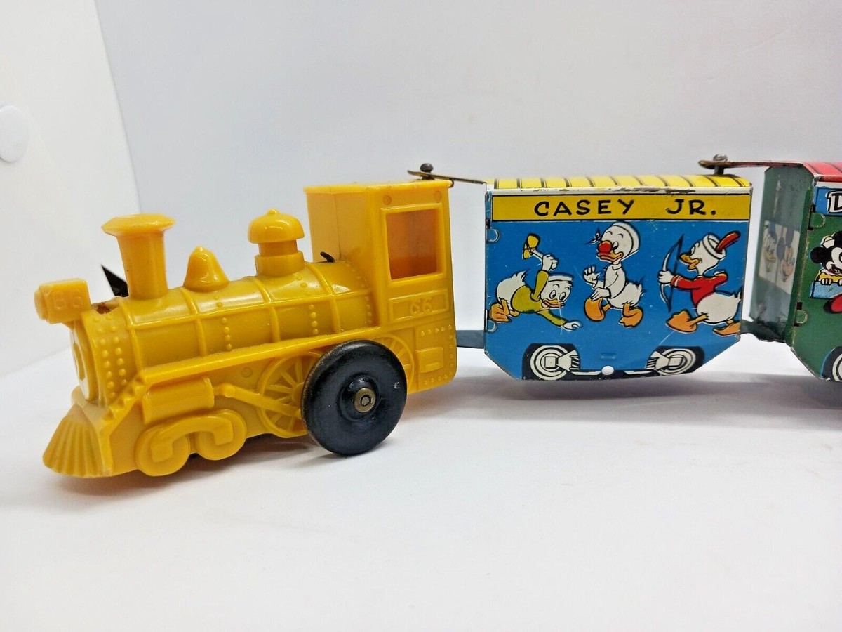 1960's Marx Disneyland Express Tin Wind-up Toy Train | eBay