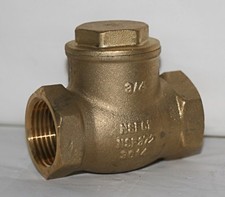 3/4" NPT 200# Bronze Swing Check Valve  Stockham  LFB-319Cx006
