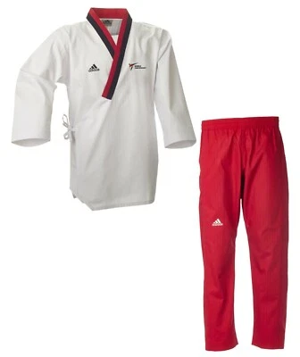 adidas Poomsae-Uniform Jugend weiblich Taekwondo-Anzug Taekwondoanzug - WT-Logo - Bild 1 von 2