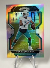 2021 Panini Prizm Tua Tagovailoa Silver Prizm #107 Miami Dolphins 2nd Year!