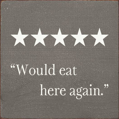 ''Would eat here again'' Old Red