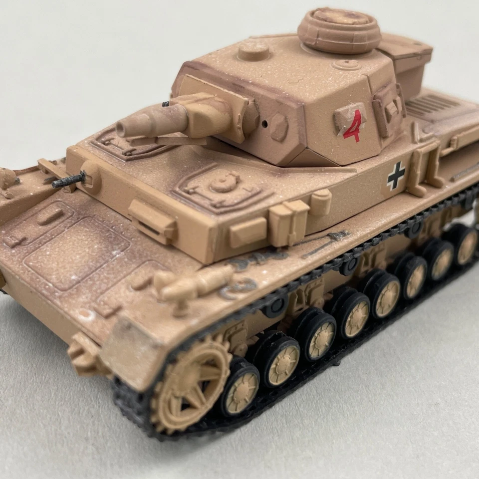 German Tank Panzer lV Ausf. F1 Libya 1942 Panzerstahl, Diecast Tank 1/72 Scale - Image 4 of 4