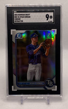 2022 Bowman Draft Chrome Ryan Cermak Refractor 1st #BDC-81 SGC 9