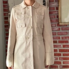 vintage Marc by Marc Jacobs pink cotton military coat G2U
