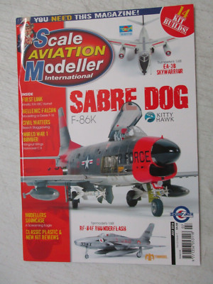 SCALE AVIATION MODELLER INTERNATIONAL UK MAGAZINE JULY 2016 KITTY HAWK F-86K 148