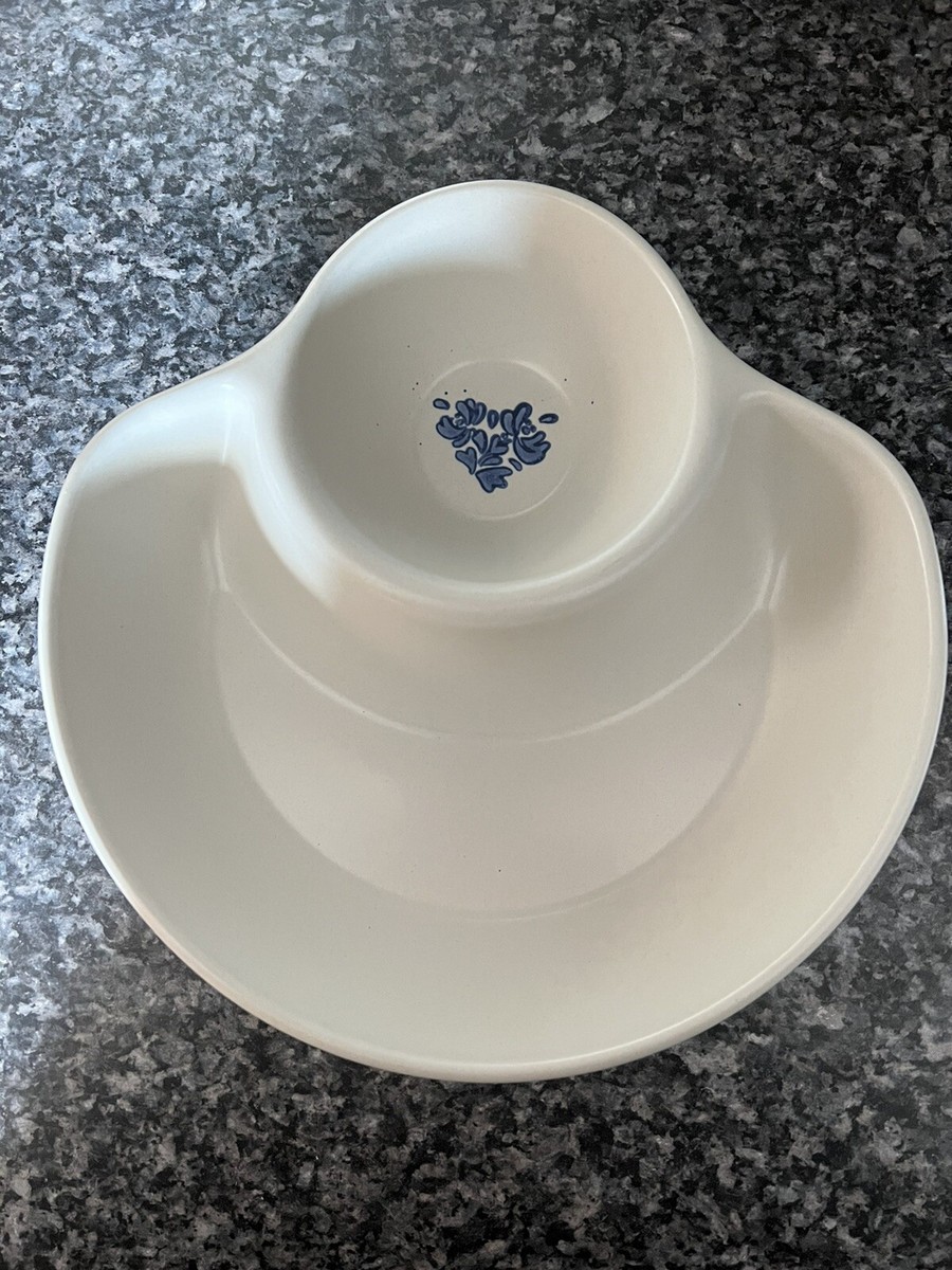 PFALTZGRAFF Yorktowne Stoneware 1-pc Chip Dip Veggie Dish RARE Made in  USA (2)