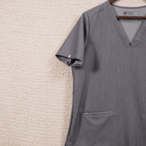 Figs Scrub Set Damen in Large Yola Skinny Hose + Medium Casma Scrub Top grau - Bild 4 von 23