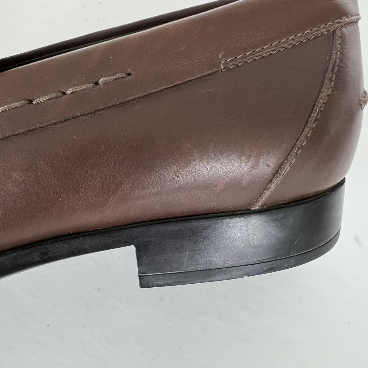 TOD\'s Men Brown CrissCross Band Leather w Side‎ Bars ClassIc Penny Loafer Sz 9 TOD main image 2