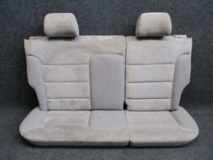 LEDER ALCANTARA Rücksitzbank Audi A3 8L Rückbank Ausstattung MUSCHEL/BASALT