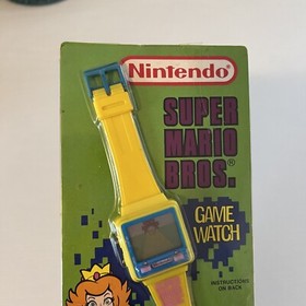 1990 Nintendo Super Mario Bros Game Watch Princess Toadstool Castle Run In Pack