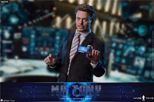 Figura de acción Mars Toys MAT006 1/6 hombre Tony Stark con ropa conjunto modelo muñeca - Imagen 12 de 22