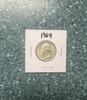 Silver Quarter - Washington - 1964  AU #CC 104