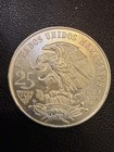 1968 Mexico 25 Pesos Olympic Coin / .720 Silver Z377 — photo 2