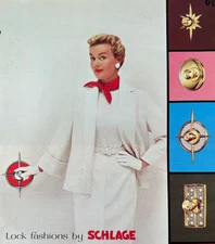Original 1955 Lock Fashions by Schlage Lock Company Brochure 12 pages