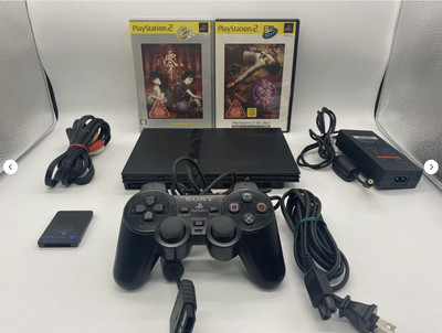 PS2 Playstation2 Fatal Frame Zero Slim Console set Black SCPH-70000 NTSC-J JP
