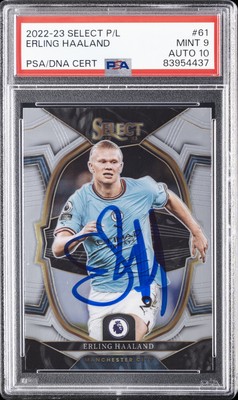 その他 haaland psa9 2019 ERLING HAALAND SIGNED AUTOGRAPHED TRADING CARD PSA DNA AUTO GRADE
