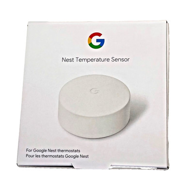 NEW! GOOGLE NEST Temperature Sensor - Smart Home Thermostat Sensor, Unopened