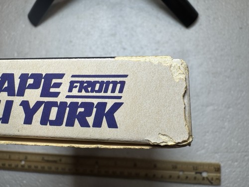 1984 Escape From New York VHS - Embassy Home Entertainment - Imagen 15 de 24
