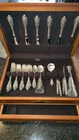 Grande Baroque Wallace Sterling Silver Flatware Set  - 41 PC.