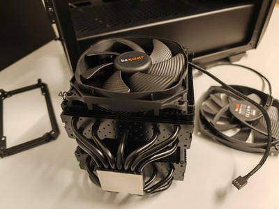 be quiet! Pure Base 500 Midi Tower mit be quiet! CPU Kühler Dark Rock Pro 4