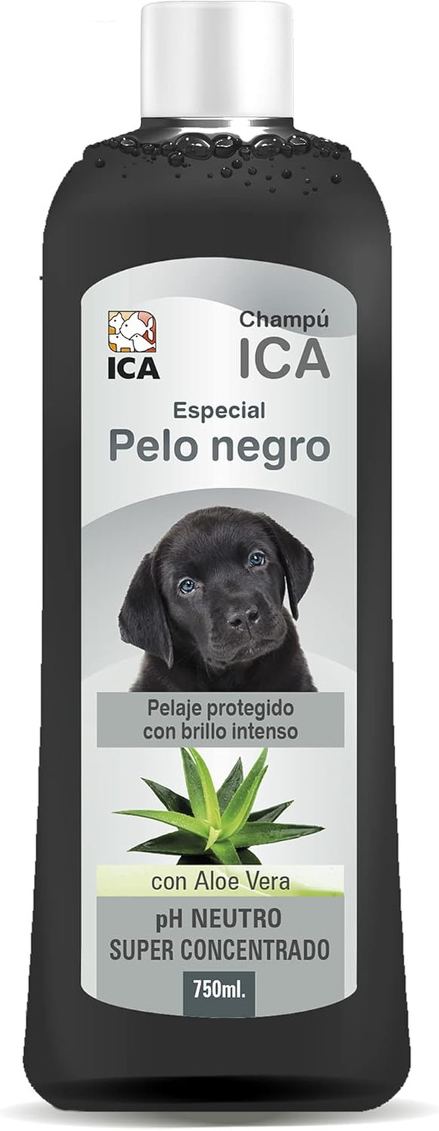 Chpm31 Shampoo per Cani, Speciale per Pelo Nero, Con Aloe Vera