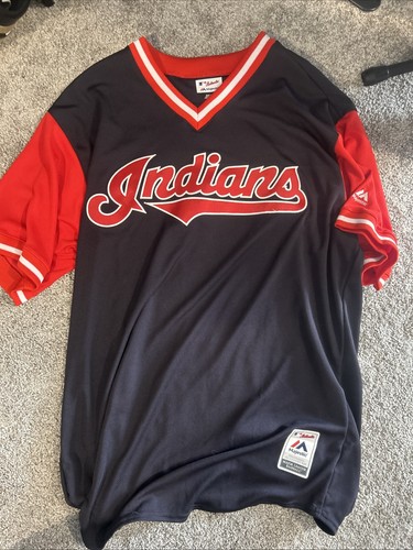 Cleveland Indians Authentic Jersey Players Weekend 2017 Size 48 - Picture 1 of 6