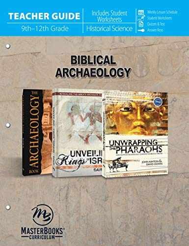 Biblical Archaeology (Teacher Guide) - Paperback, by Master Books - Good o