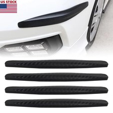 4 Pack Car Bumper Guard Universal Rubber Protector Anti Collision Guard Strip 4 Pack Car Bumper Guard Universal Rubber Protector Anti Collision Guard Strip