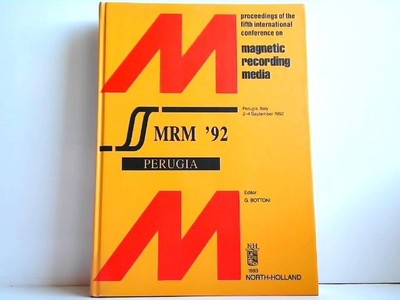 Proceedings of the fifth International Conference on Magnetic Recording Media. 2