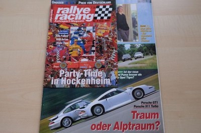 1) Rallye Racing 08/1997 - Toyota Corolla WRC mit 30 - VW Golf III 1.9 TDI Rennv