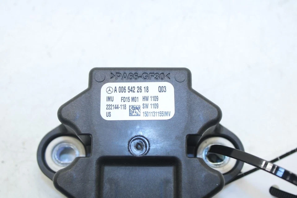 Sensor de velocidad de velocidad de guiñada Mercedes-Benz ML350 2012-2015 006-542-26-18 FABRICANTE DE EQUIPOS ORIGINALES Foto 2 de 4