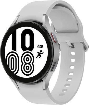 Samsung Galaxy Watch4 – 44 mm | 4G/LTE (eSIM) + GPS | NEU & OVP | Silver Grey - Bild 1 von 4