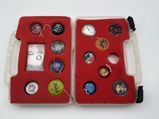 Lot of 13 Various Yo-Yo in Strong Carrying Box, Duncan Yomega