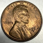 1937 S Lincoln Wheat Cent BU Uncirculated Mint State 1c Coin Nice Red Color 3698