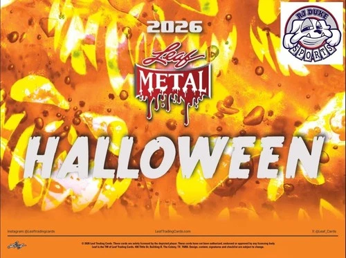 Giannis Antetokounmpo 2026 Leaf Metal Halloween 2Case 20Box Break